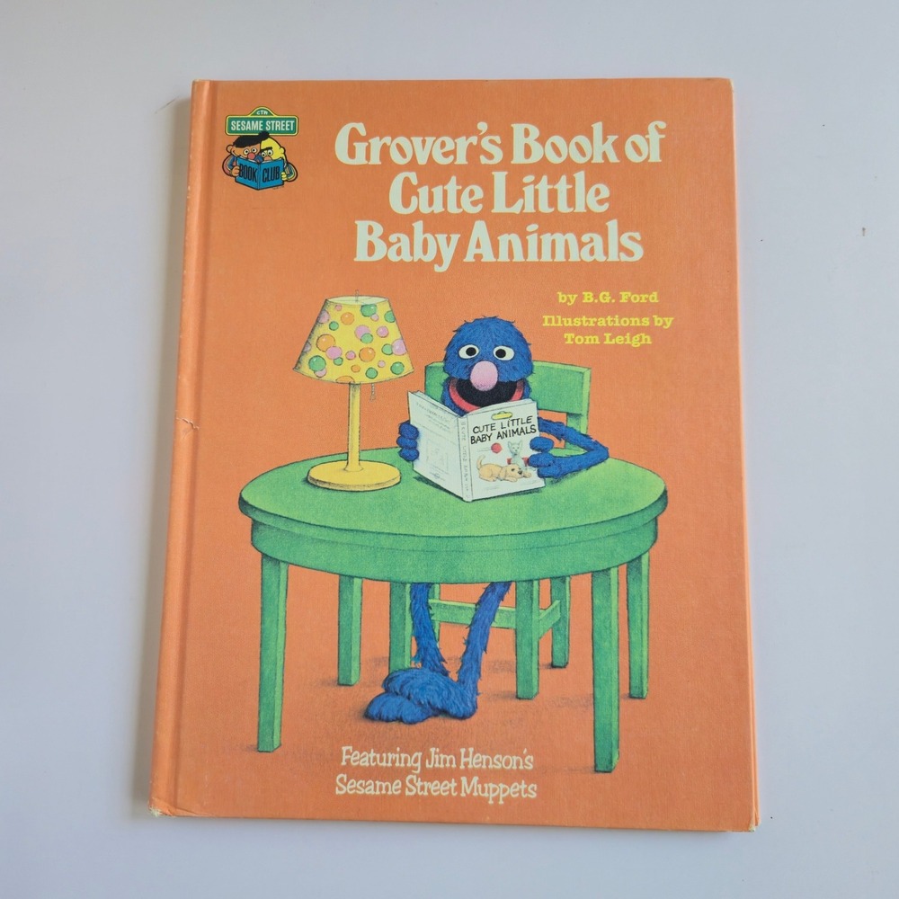 Sesame Street Greenwillow Childrens Books Set of 3‎ Multicolor Vintage Hardcover